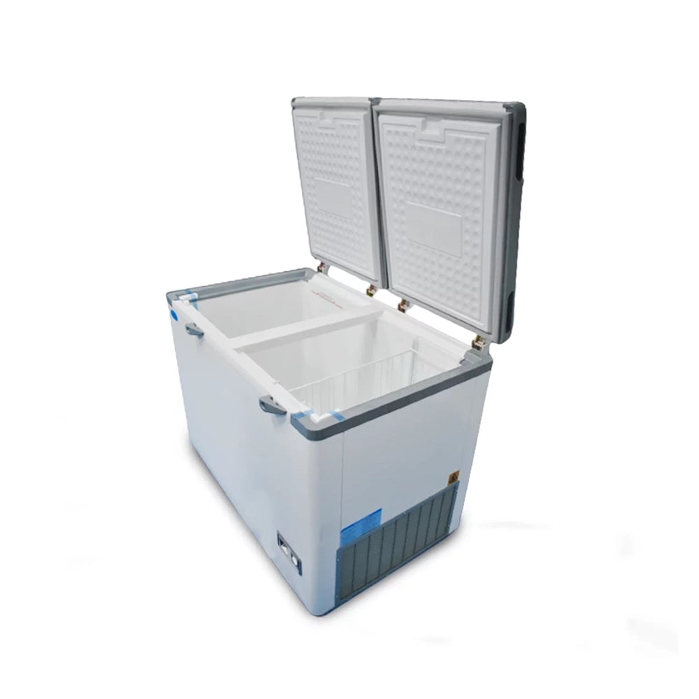 300L Double Door-Convertible Chest Freezer-2