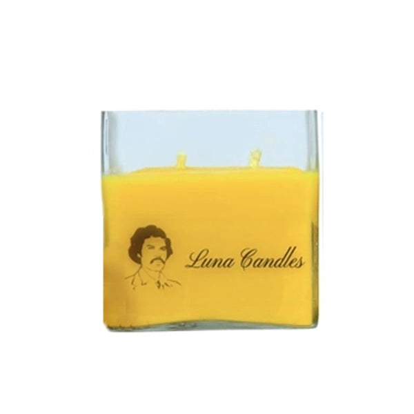 Luna Candles Lemon Yellow Bees wax Candle.2