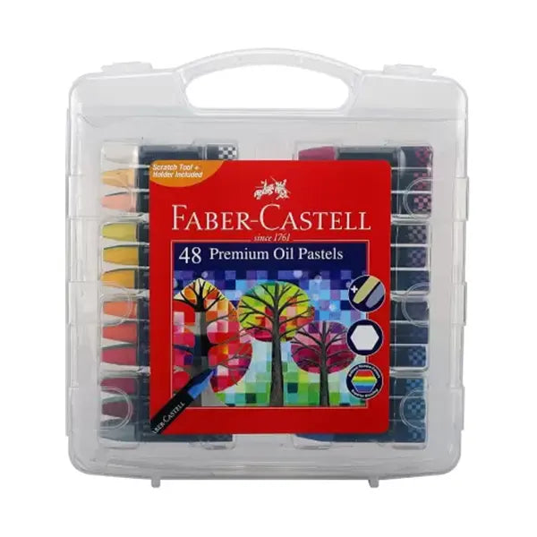 528048 Premium Hexagonal Oil Pastels-FC