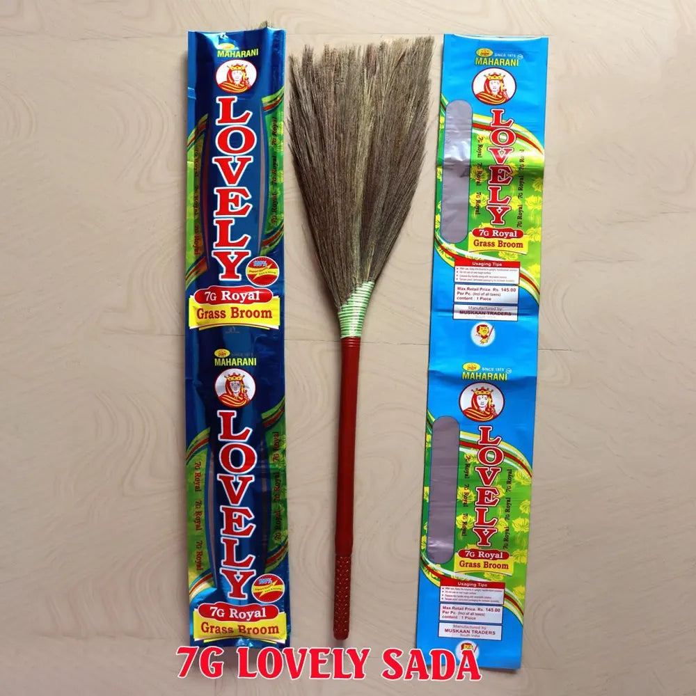 7G LOVELY Phool Jhadu Natural Assam Grass