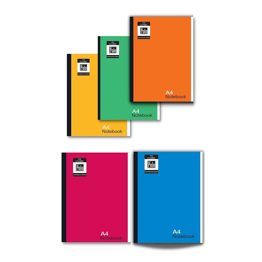 A4 Size Ruled Note Books 72 Pages.