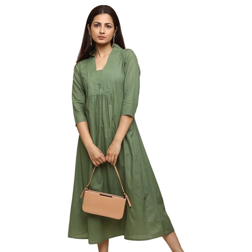 Adhuri Mul Cotton Kurta Dress