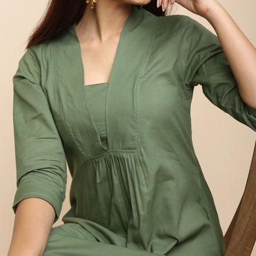 Adhuri Mul Cotton Kurta Dress-3