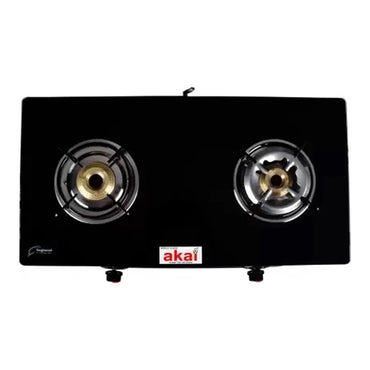 Akai Glass Top 2 Burner Gas Stove-2