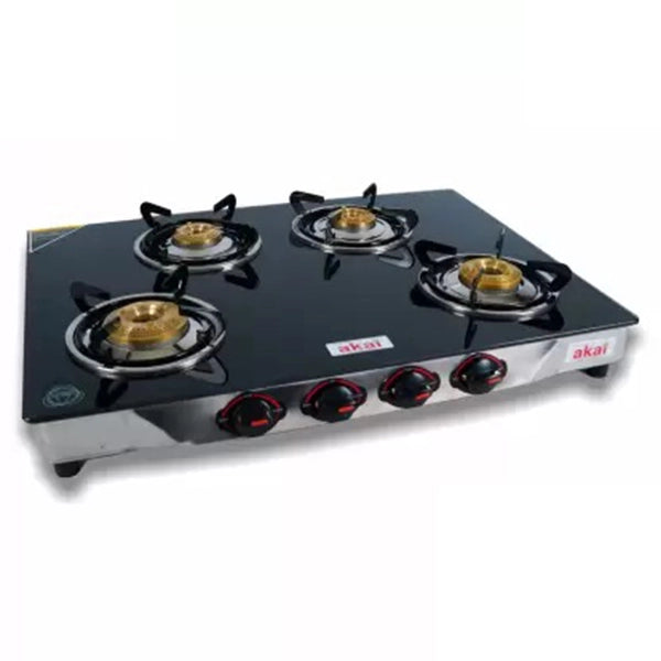 Akai Glass Top 4 Burner Gas Stove-1