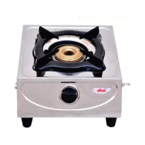 Akai Single Burner Stainless Steel Gas Stove-1