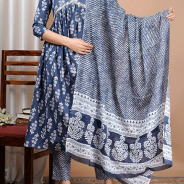 Alia Cut Kurti Pant Dupatta-1