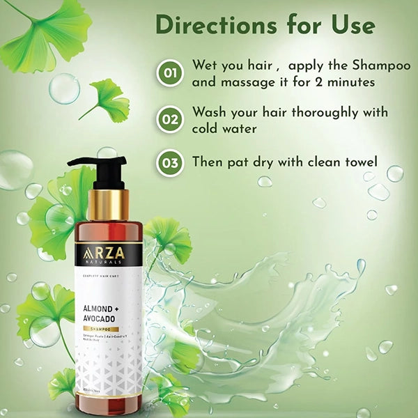 Almond and Avocado Shine Shampoo 2