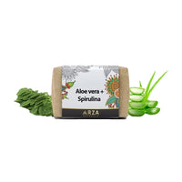 Aloe-vera-and-Spirulina soap