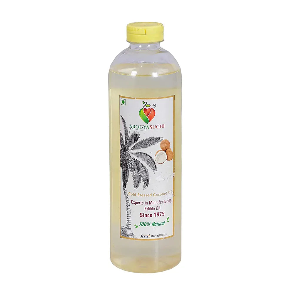 ArogyaSuchi Cold Pressed Coconut Oil (0.5 l)-1