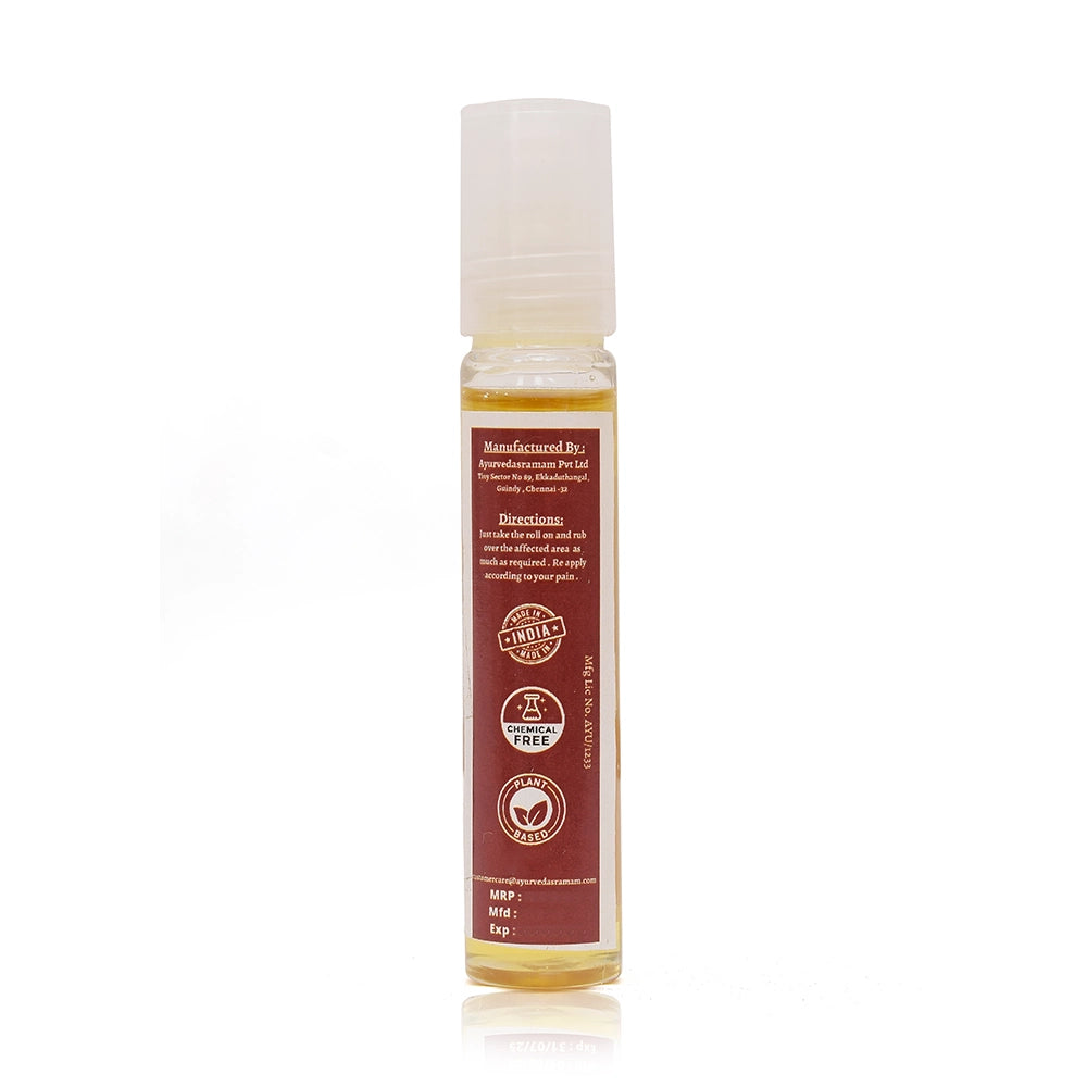 Ayurvedasramam Pain Oil Rollon 10ml .2