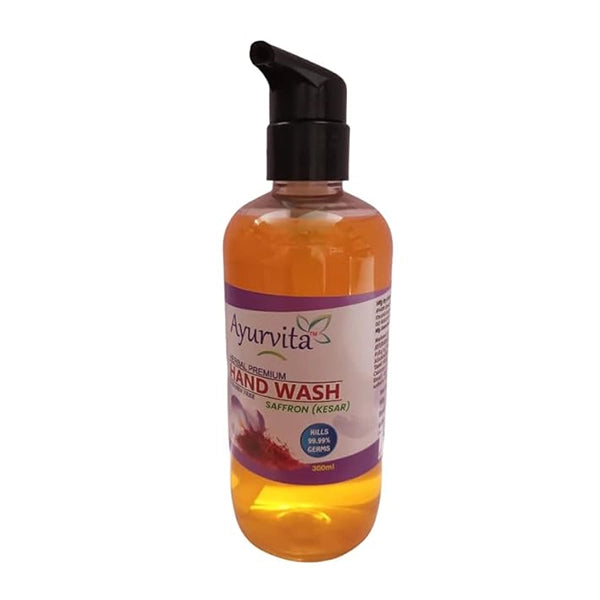 Ayurvita Herbal Hand Wash Saffron 300ml-2