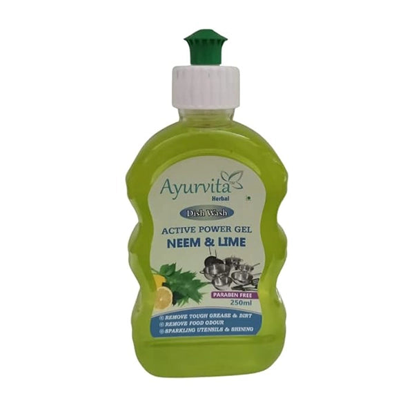 Ayurvita Herbal Handmade Dish Wash 250ml-1