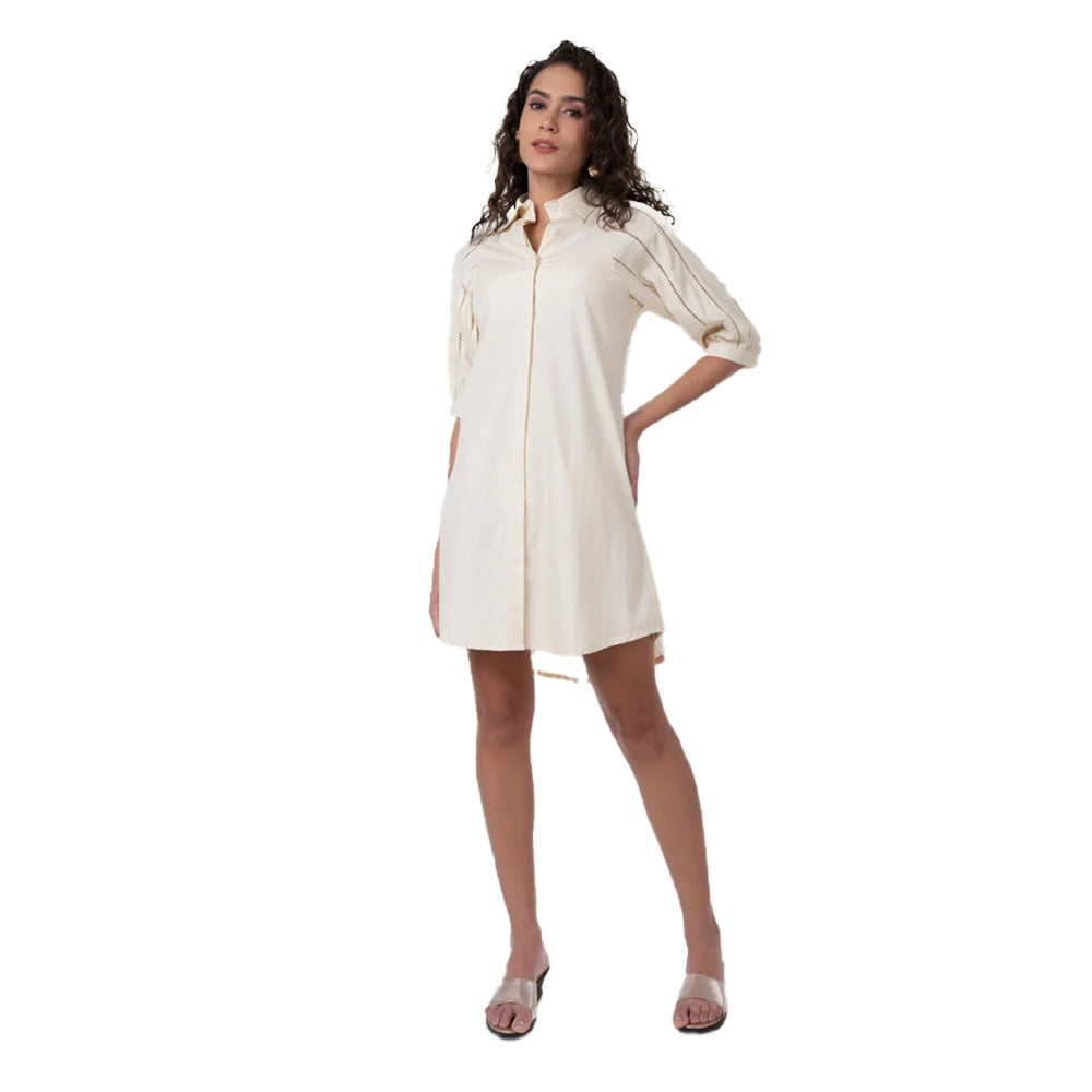 Babli dress ivory white