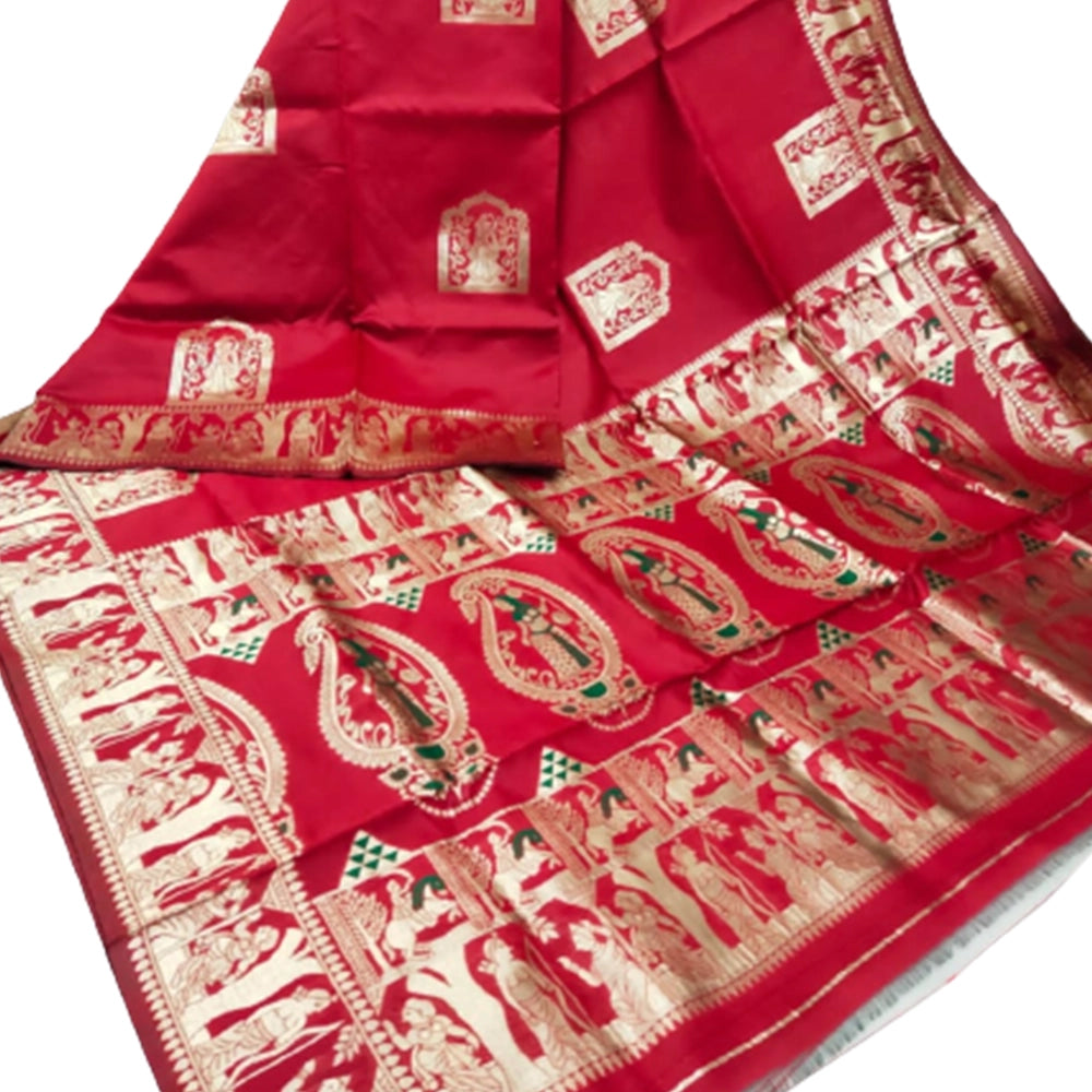 Baluchari silk mix design Sarees-1