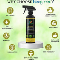 BeeGreen Natural Eco-Friendly &amp; Biodegradable, Bathroom &amp; Tile Cleaner- 500ml (Pack of 6)