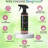 BeeGreen Natural Toilet Cleaner Spray/ Removal of Tough Stains &amp; Bad Odor- 500ml (Pack of 6)