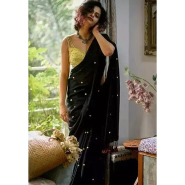 CHUMKI SAREE Black 2