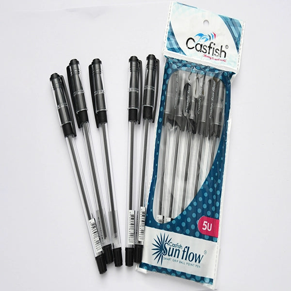 Casfish Sunflow ball point Black pen 2