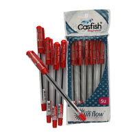 Casfish Sunflow Smart Grip Ball Point Pen- 5 Pieces / Pack