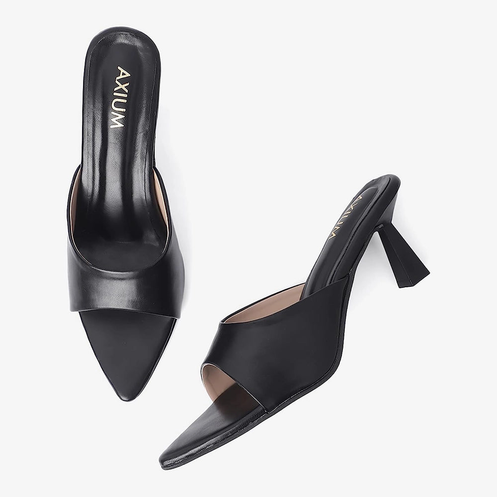 Casual Pointed Toe Heels,