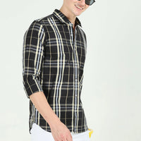 Casual Shirt (Black )-4