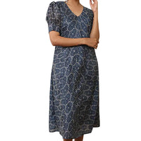 Chanderi-Printed-Dress-for-Women