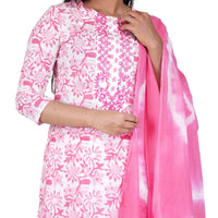 Cotton Kurti Pant Dupatta