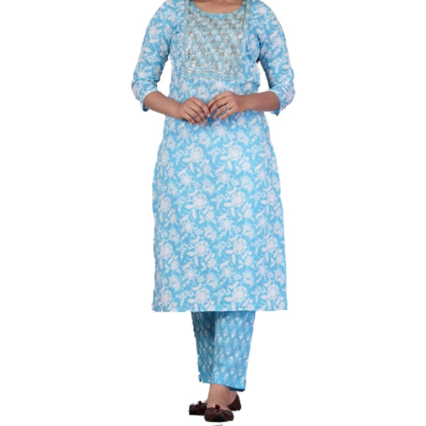 Cotton Kurti Pant Dupatta