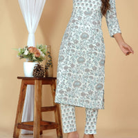 Cotton Kurti Pant Set-3