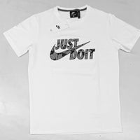 Classic Polo Men's Round Neck Half Sleeve Regular Fit Cotton Just Doit Printed T-Shirt (Pack of 4 Sizes M, L, XL, XXL)