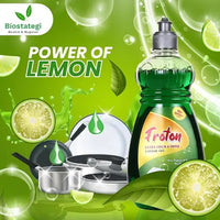 Dishwash Liquid Gel 250ml Green Lemon-3