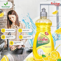 Dishwash Liquid Gel 500ml yellow Lemon-3