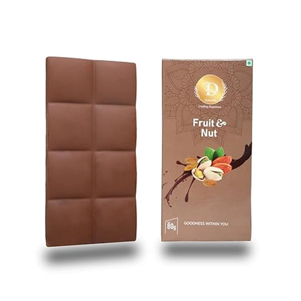 Dolcetto Fruit & Nut Luxury Milk Chocolate Bar-3