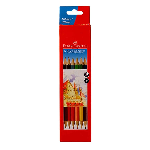 Faber-Castell BI-Color-Pack Of 6 (1)