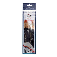 Faber-Castell Paint Brush - Synth Hair Round Size 6 Pack10 (1)