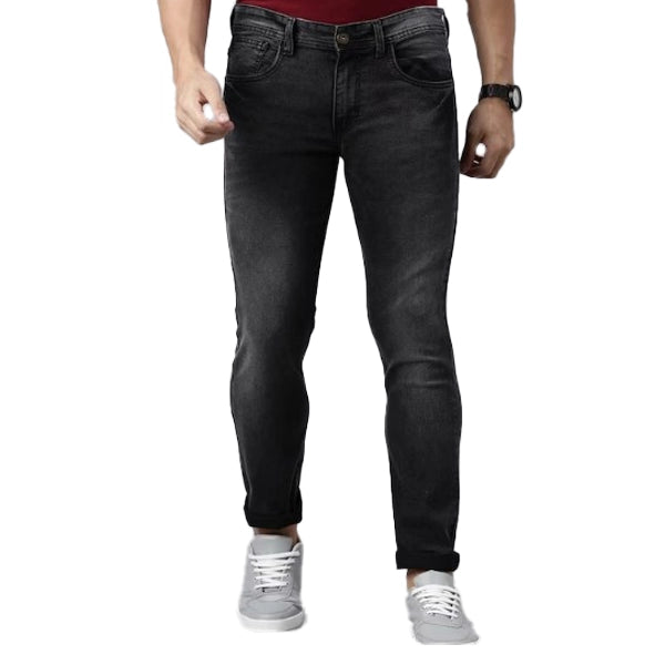 Ferdi Men Slim Fit Heavy Fade Jeans-Black-1 (1)