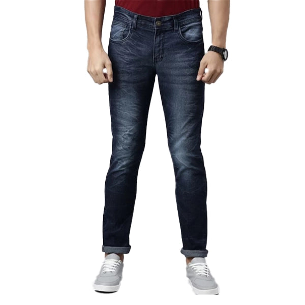 Ferdi Men Slim Fit Heavy Fade Jeans-Dark Blue-1 (1)