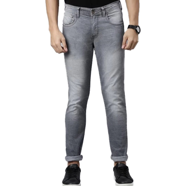 Ferdi Men Slim Fit Heavy Jeans Light Grey-1