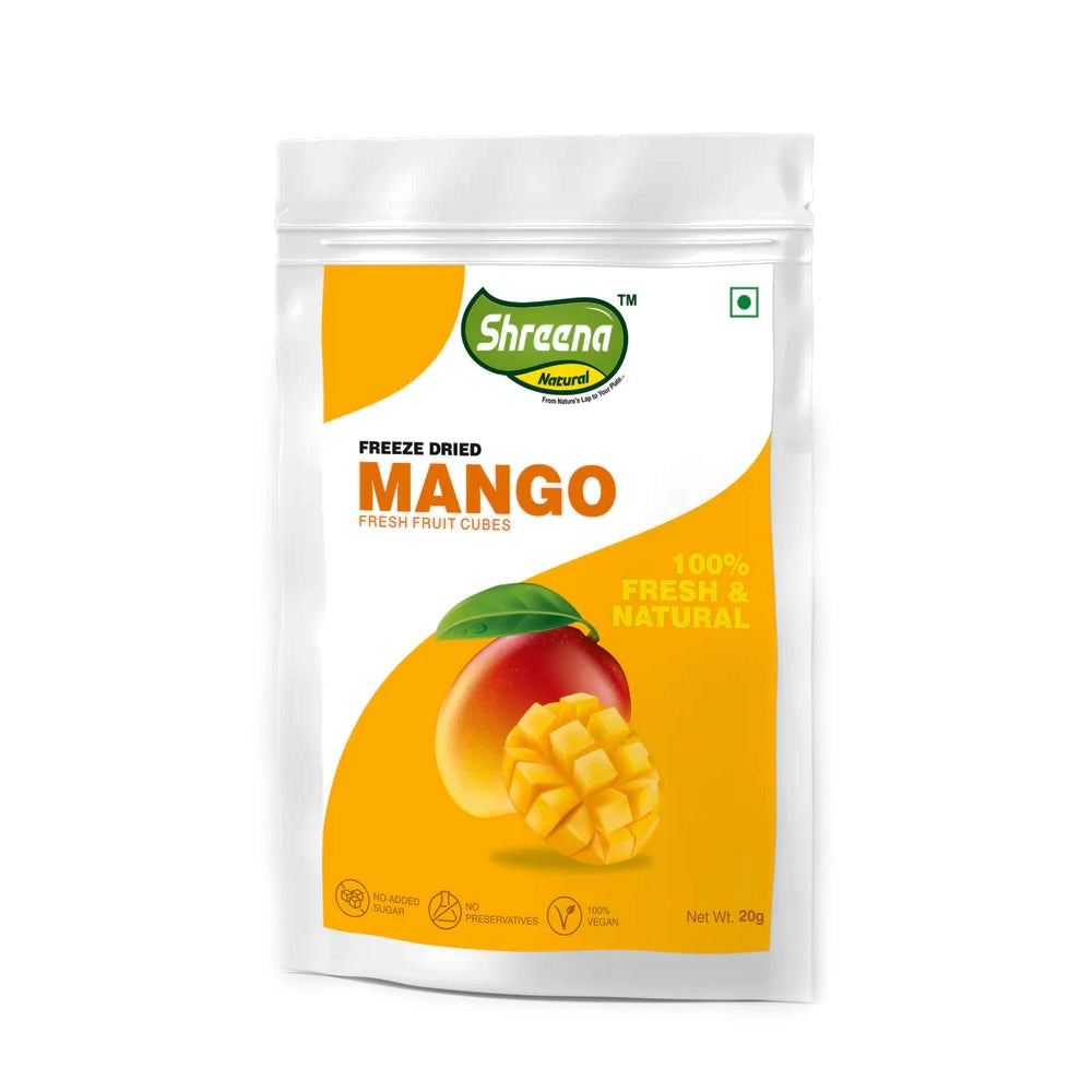 Freeze Dried Mango Cubes-1