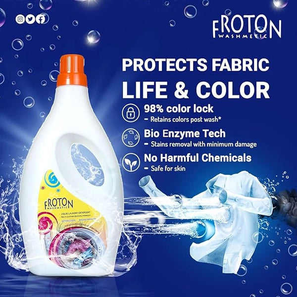 Froton Liquid Detergent 1 Litre-3