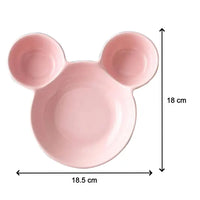 GC-Mickey Shaped Snacks Serving Plate-3