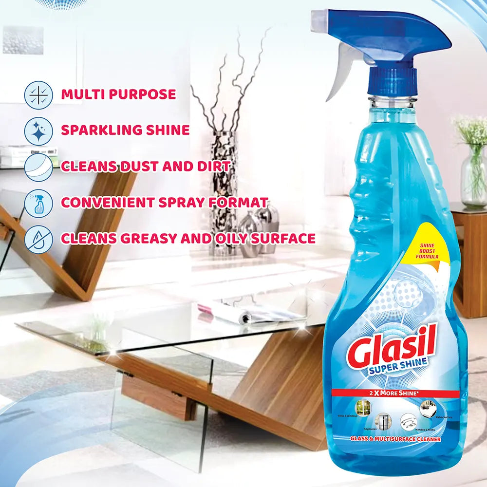 Glasil Super Shine Multi-Purpose Household Cleaner-500 ml-4