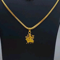 Gold_Plated Pedants Chain style 4