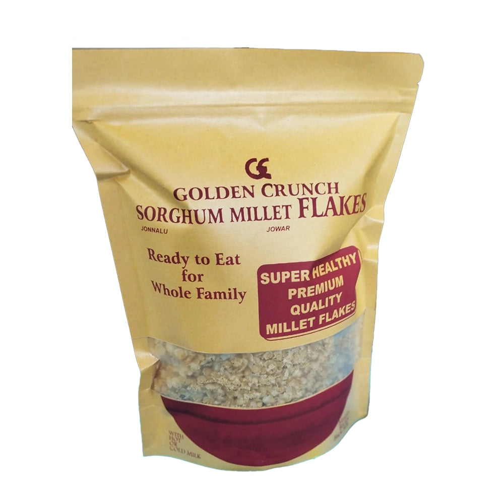 Golden Crunch Sorghum millet Flakes Jowar-1