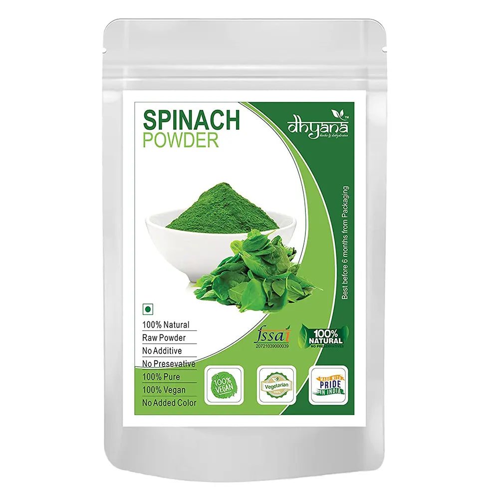 Green Fresh Spinach leaf Powder