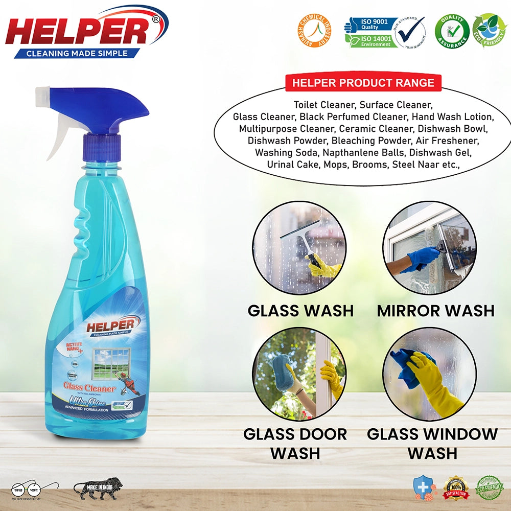 Helper Glass Cleaner With Trigger, 500ml-4