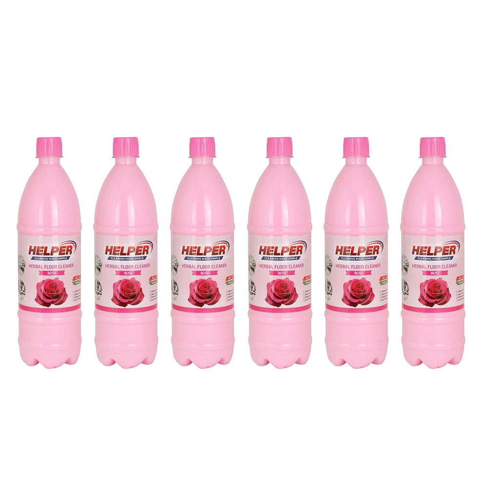 Helper Herbal Scented Phenyle, Rose, 1L-3