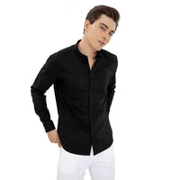 JF Mens plain Shirt imported clothes-3