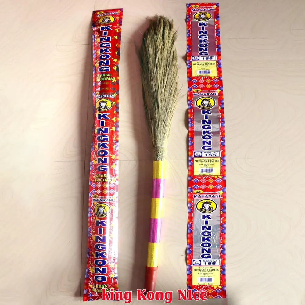 KING KONG Phool Jhadu Natural Assam Grass-1